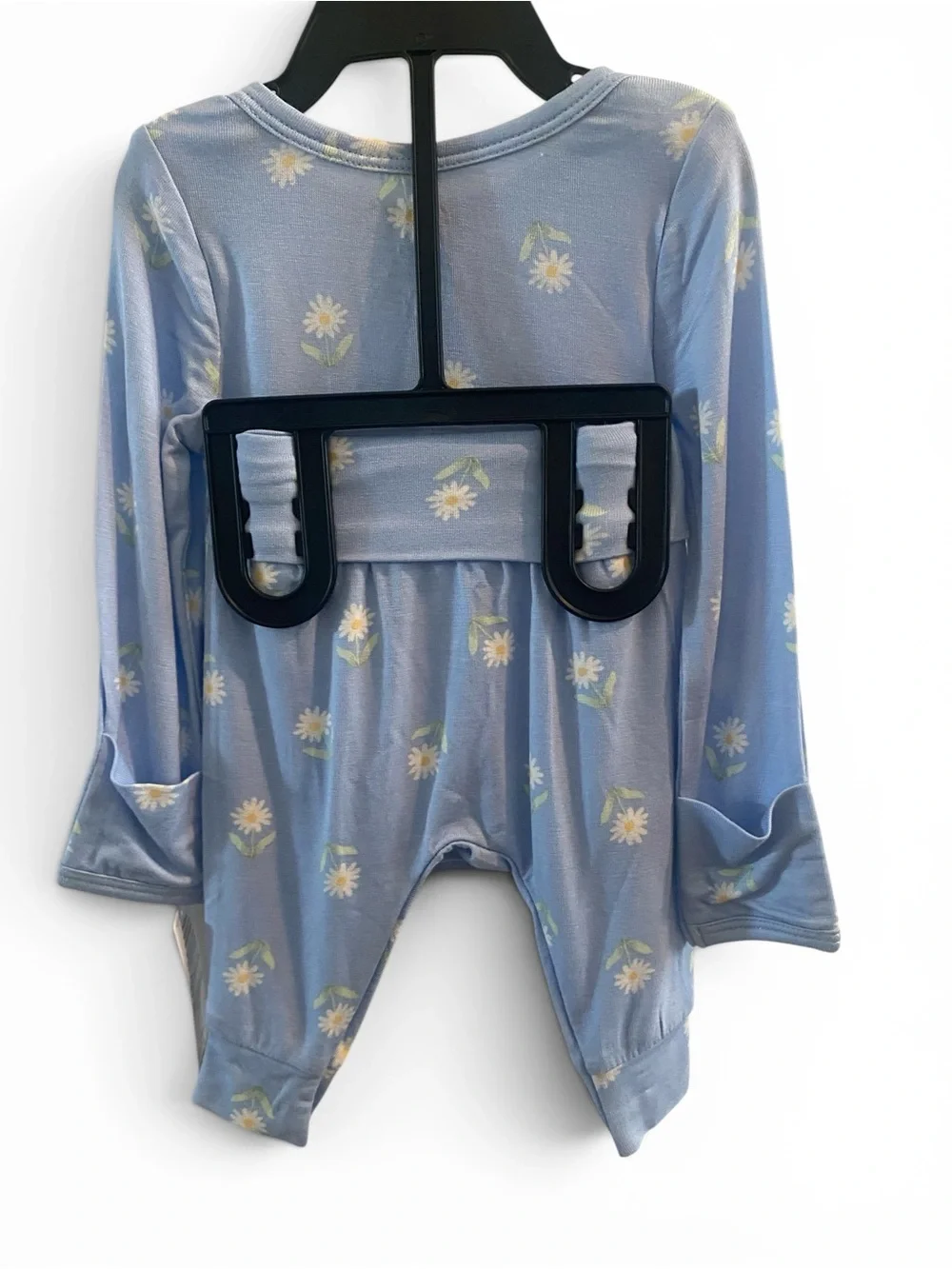 Carter's Light Blue Girl’s Daisy Print Long Sleeve Pajama Set